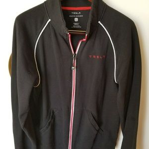 Official Tesla Zip-Up Track Jacket